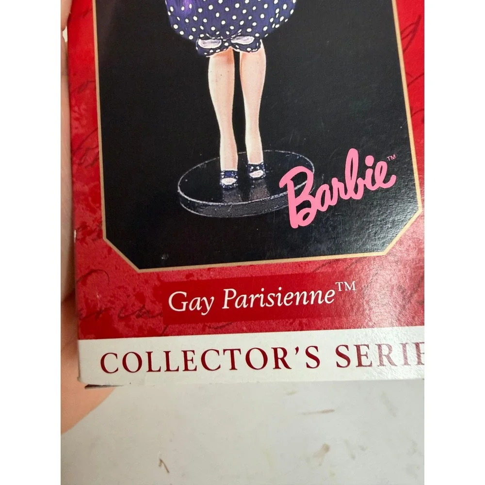 Vintage Hallmark Barbie Keepsake Ornament Lot 3Gay Parisienne Russian Red Carpet
